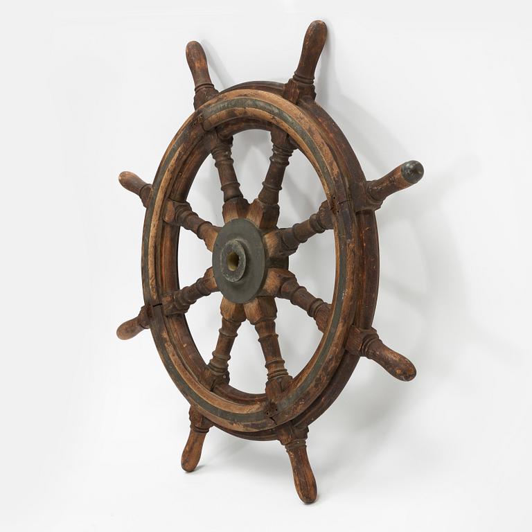 Ship's wheel.