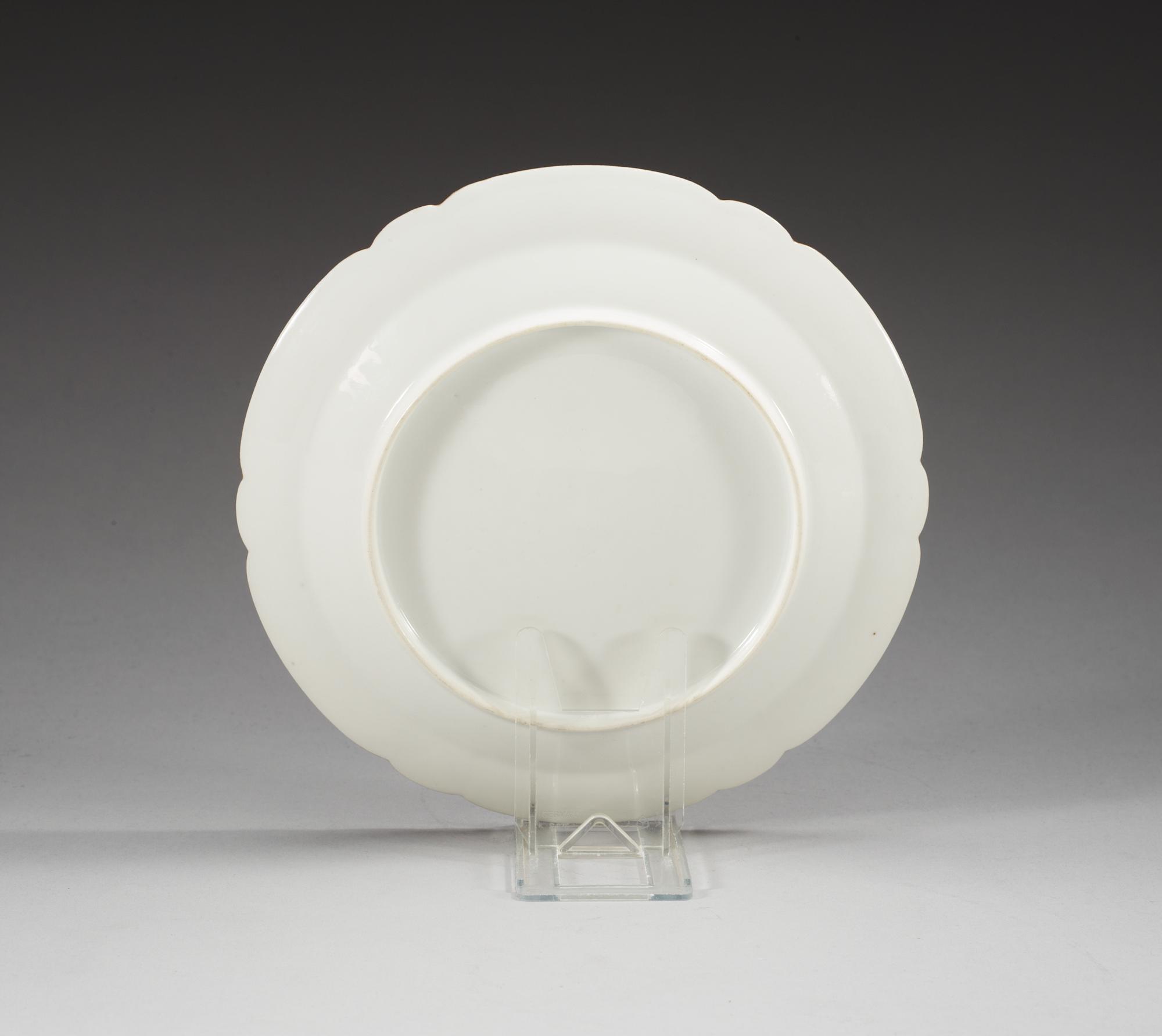 TALLRIKAR, 18 stycken, porslin. Frankrike, Lesage Fils, 1800-tal.