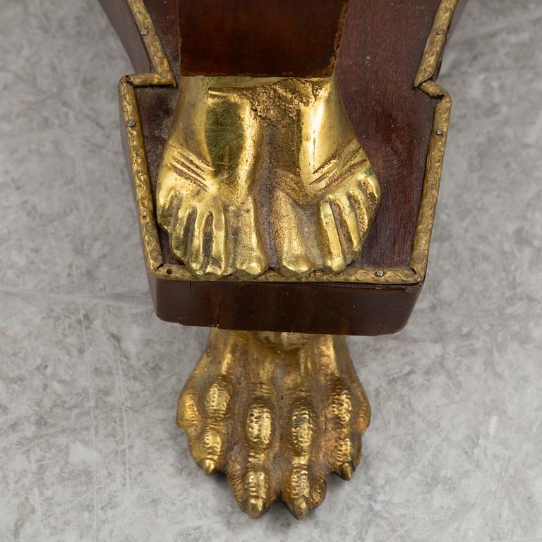 Side table, Empire style, late 19th century.