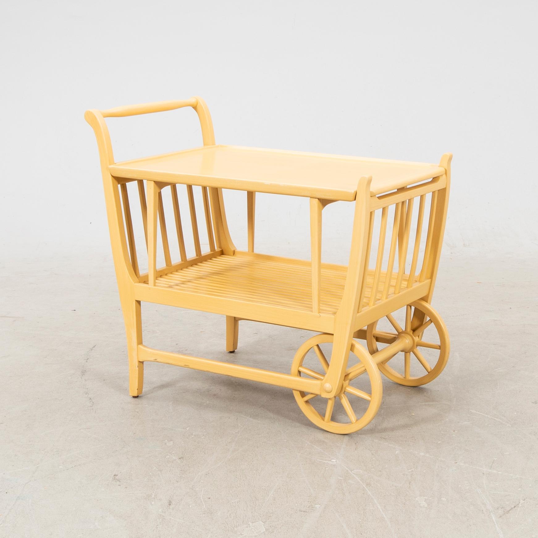 Carl Malmsten, serveringsvagn, "Kalasskrindan", Åfors Möbler.