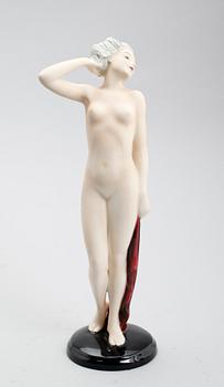 FIGUR, porslin, Goldscheider, 1900-talets första hälft.