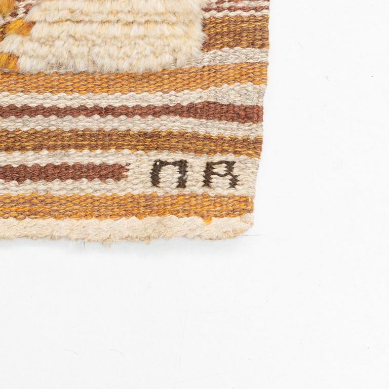 Marianne Richter, a carpet, "Gångarna", knotted pile in relief, ca 181 x 100 cm, signed AB MMF MR.