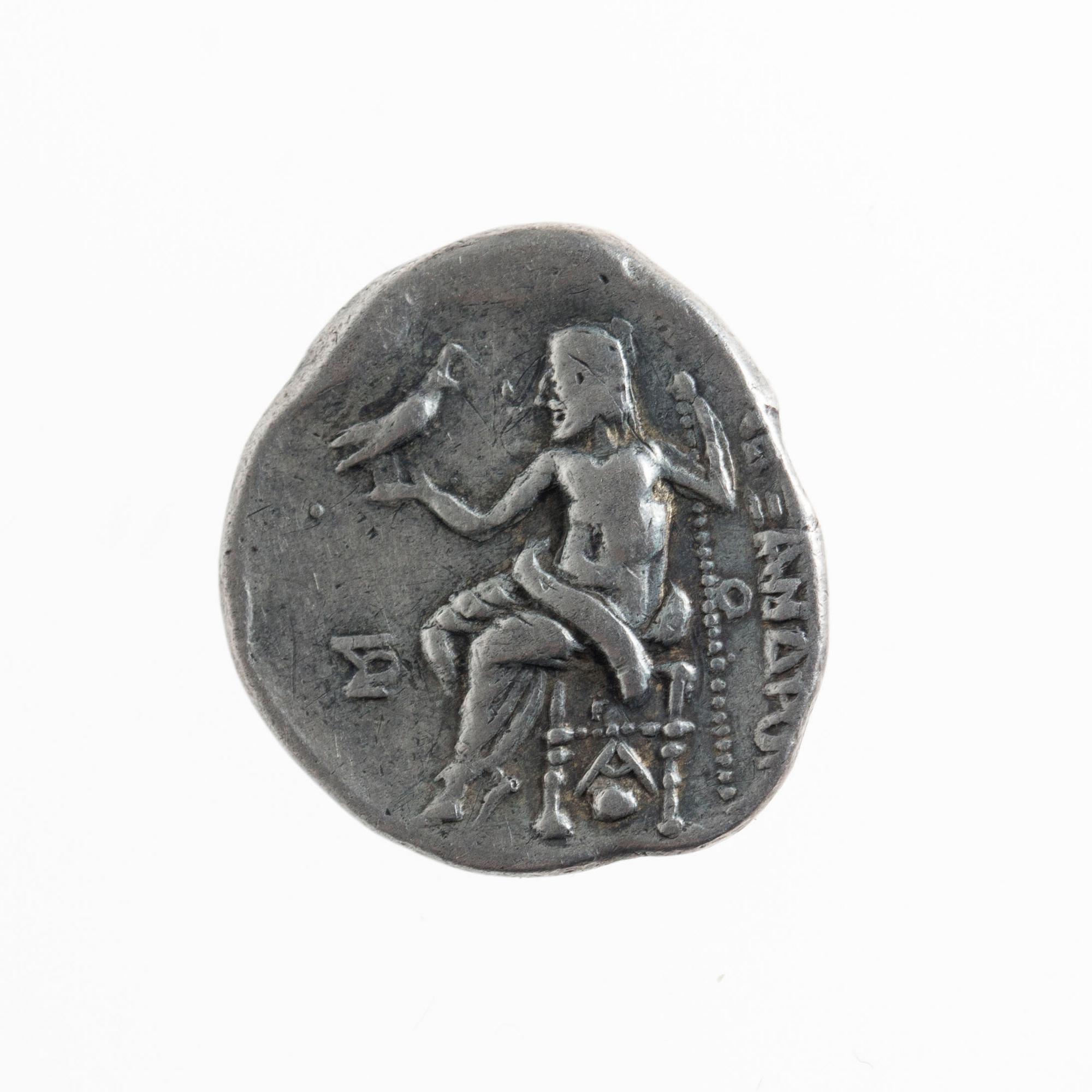 MYNT, silver, Alexander den Store, Drachma ca 336-323 f.Kr.