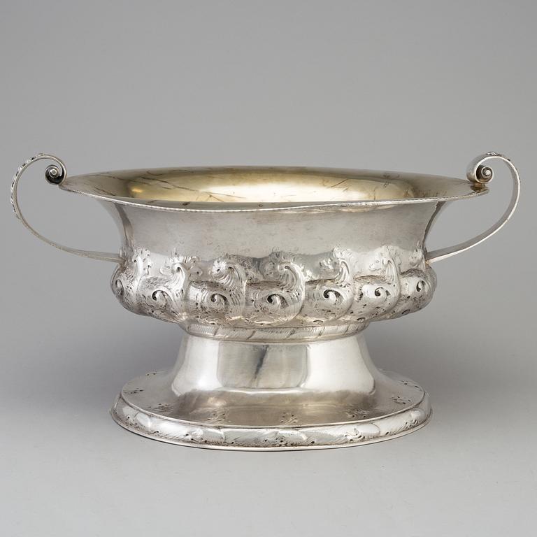 FIRMA K ANDERSON, jardinjär, silver, jugend, Stockholm 1916.