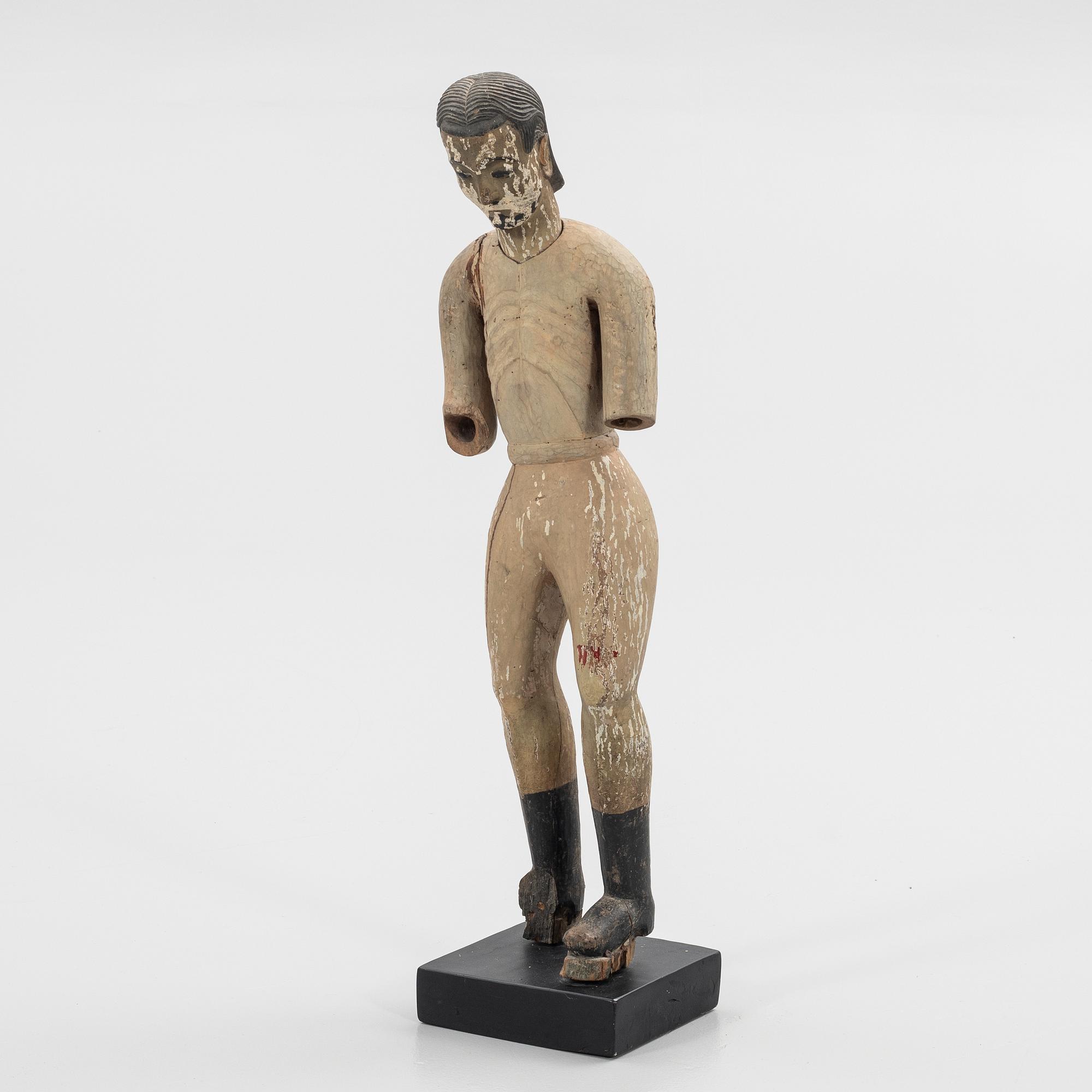 Skulptur, Spansk-kolonial, Santos, 1700/1800-tal.