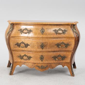 A Rococo chest of drawers, secon half of the 18th century.