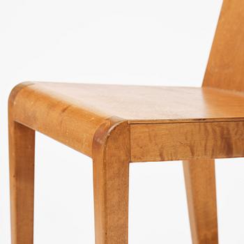 Swedish Modern, a set of four chairs, 1930s.