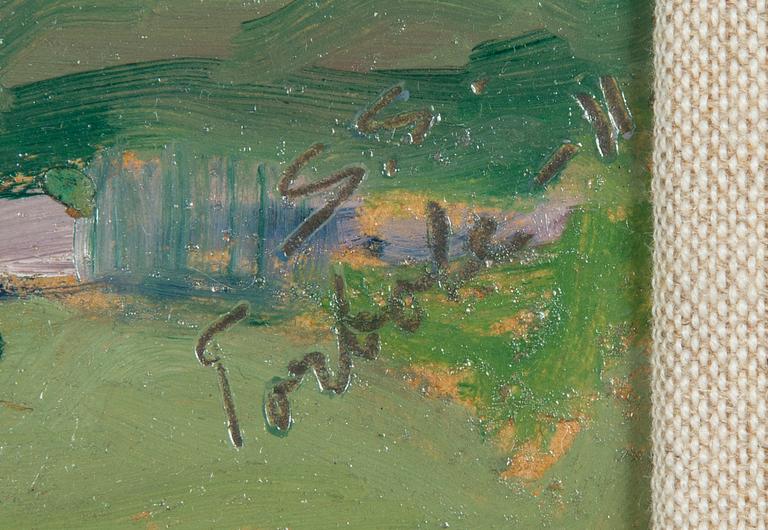 Santeri Salokivi, Landscape from Torbole.