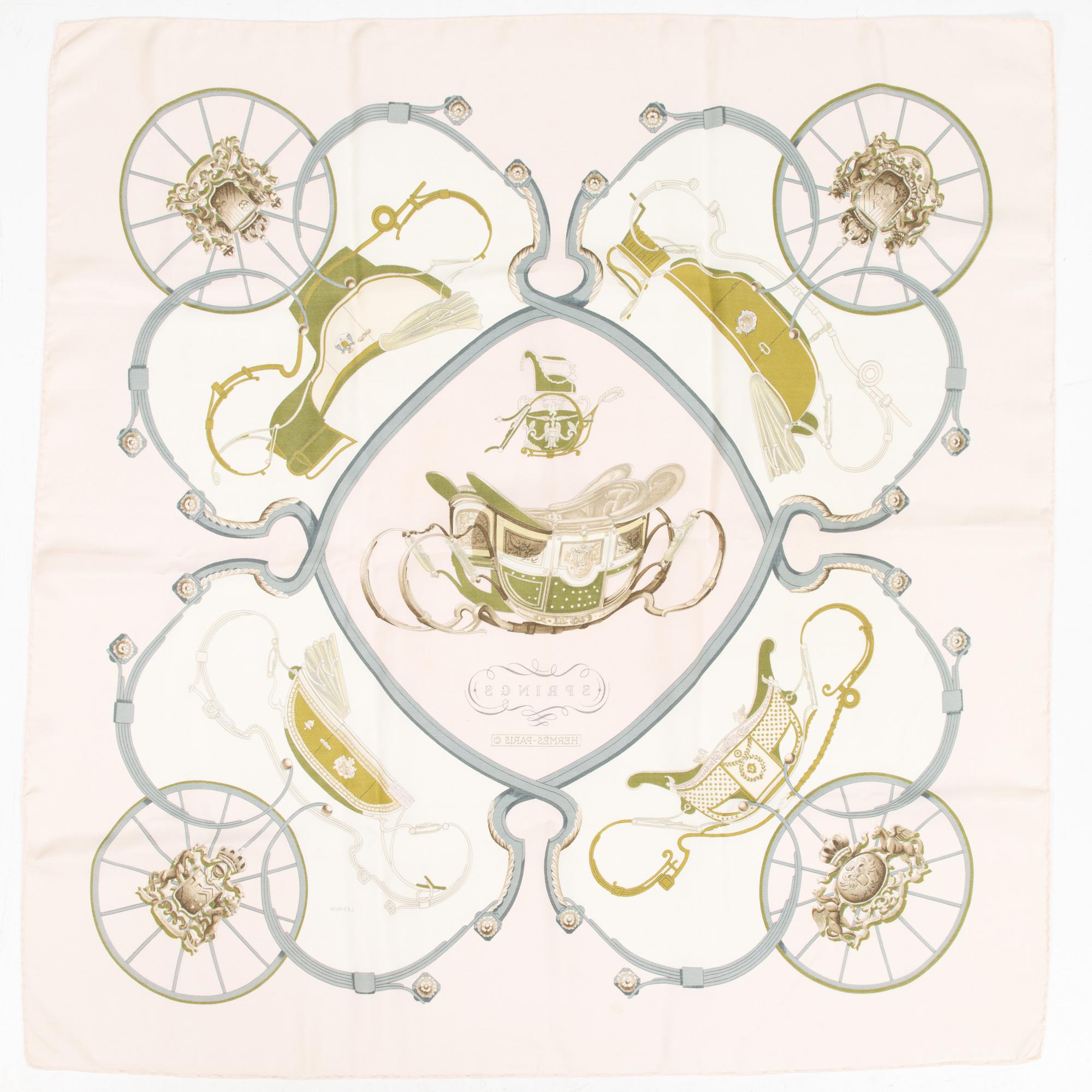 Hermès, scarfar, 2 st.