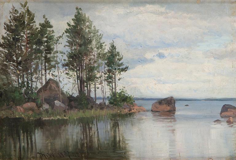 Thorsten Waenerberg, Järvimaisema.