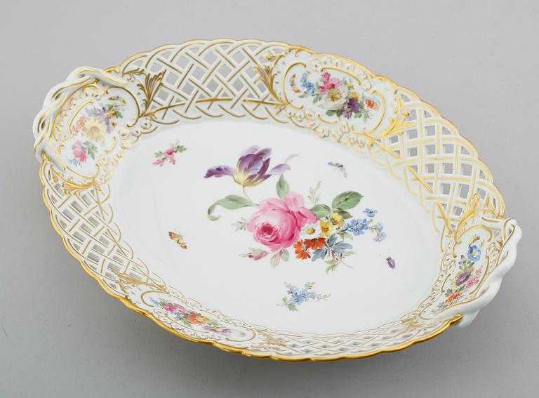 SKÅL, porslin, Meissen, 1900-talets mitt.