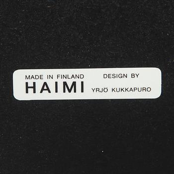 Yrjö Kukkapuro, A 1960s/1970s coffee table for Haimi Oy, Finland.