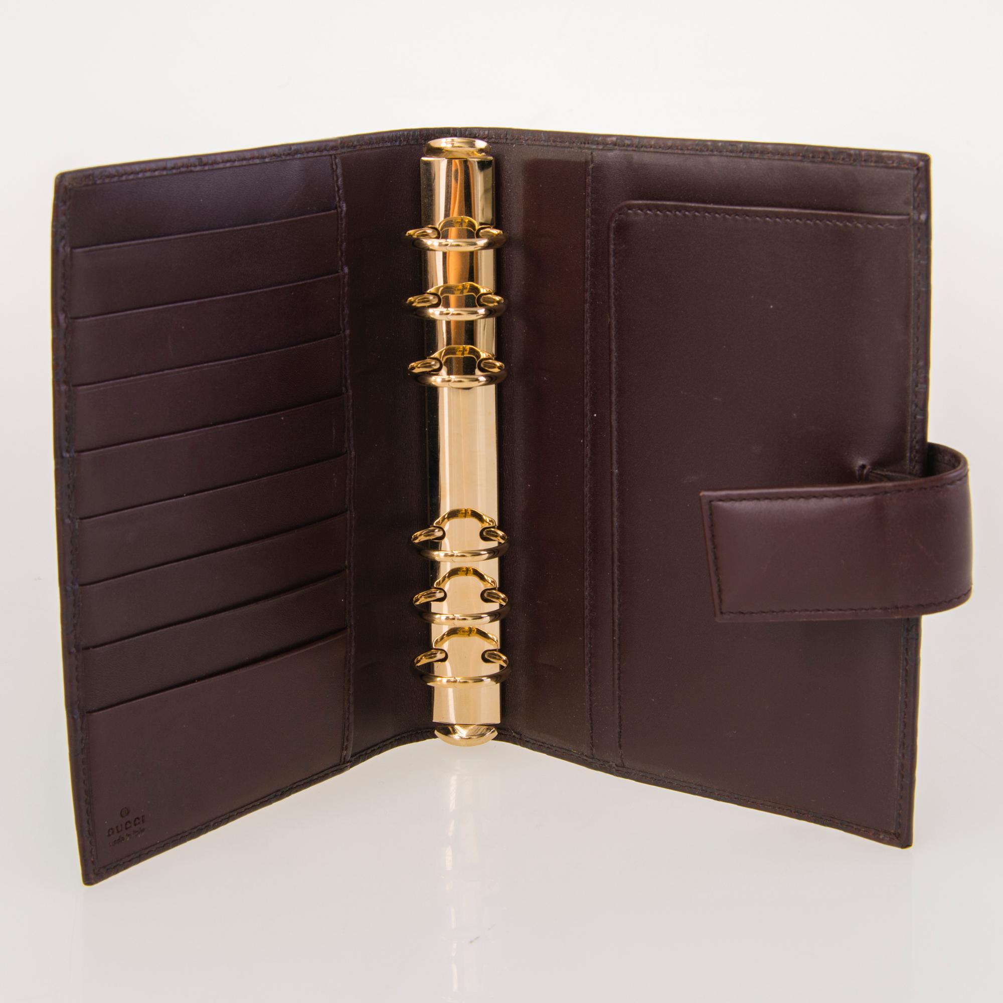 GUCCI Belt and Agenda Cover.