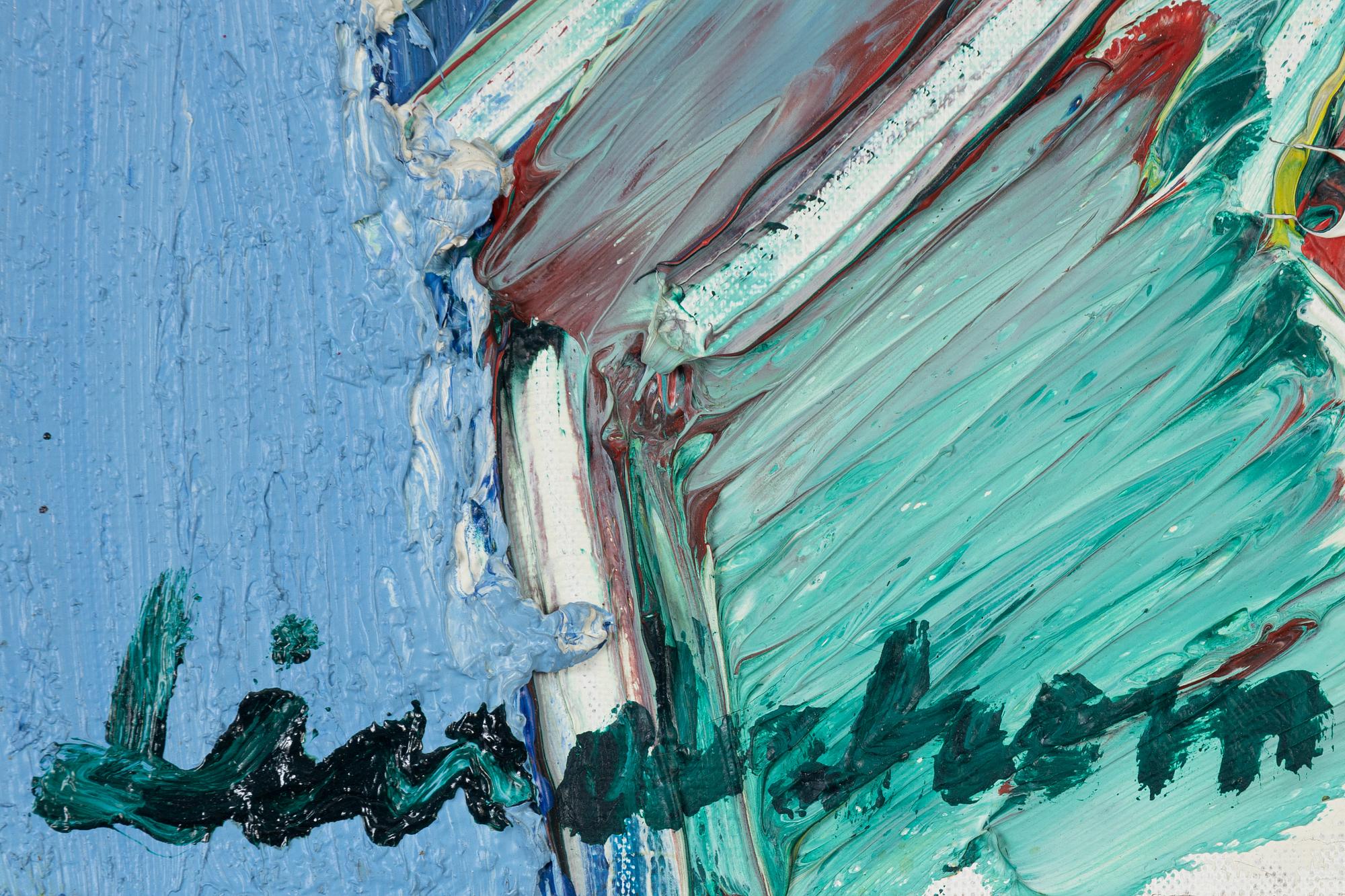 Bengt Lindström, olja på duk, signerad.