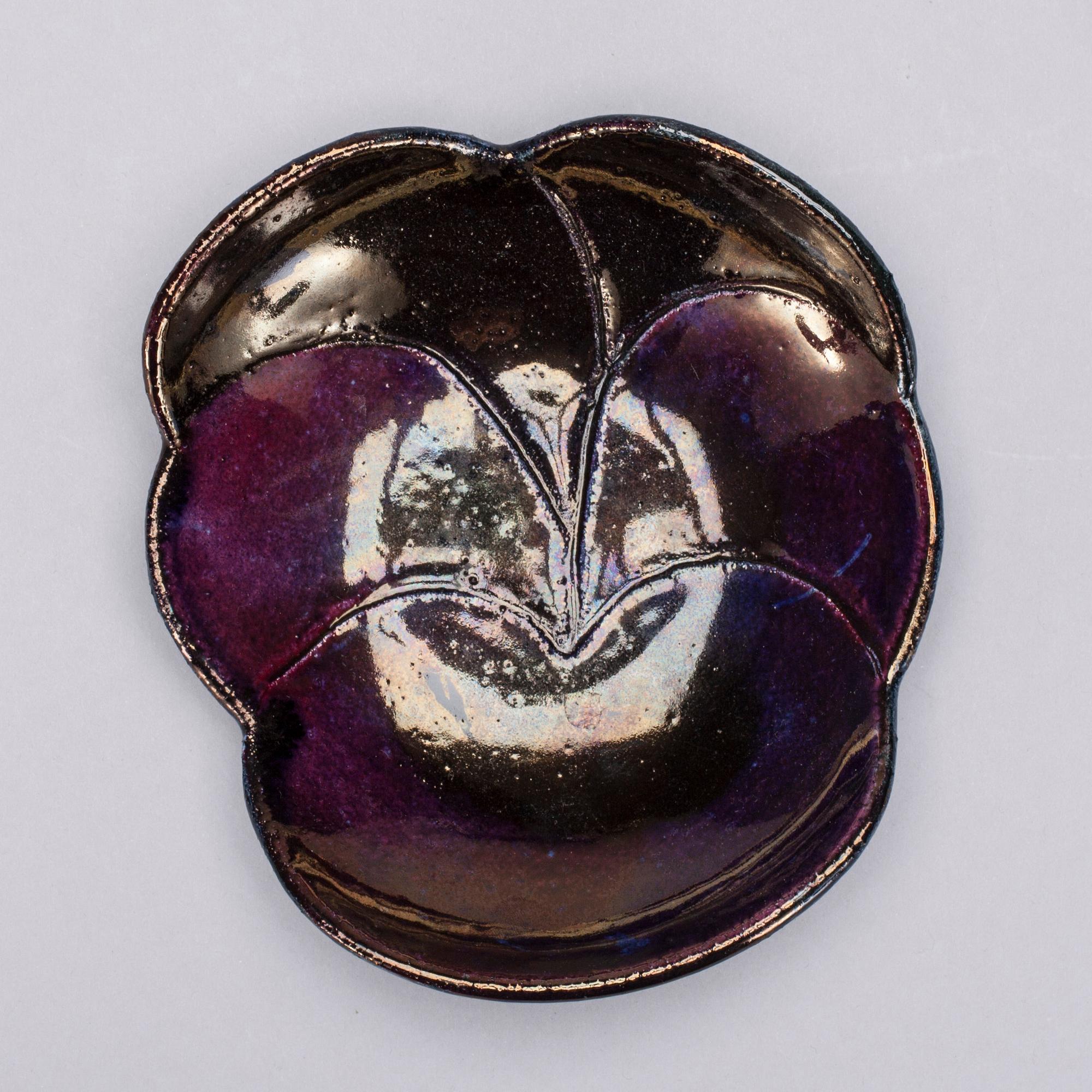FAT, keramik, "Violetta", Birger Kaipiainen, Arabia, 1900-talets slut.