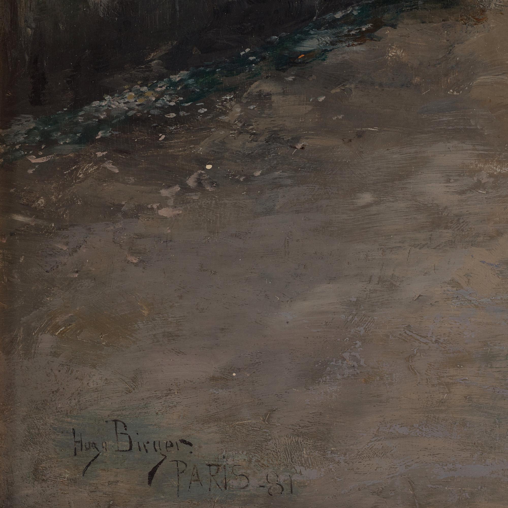 Hugo Birger, Solbelyst gränd, Paris.