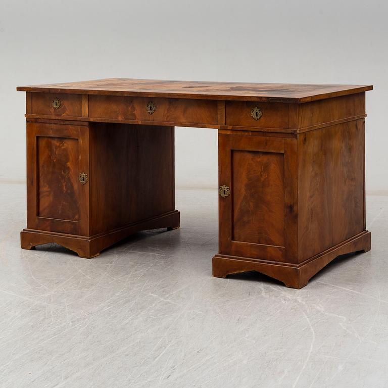 A first half of the 19th Century mahogany writing desk.