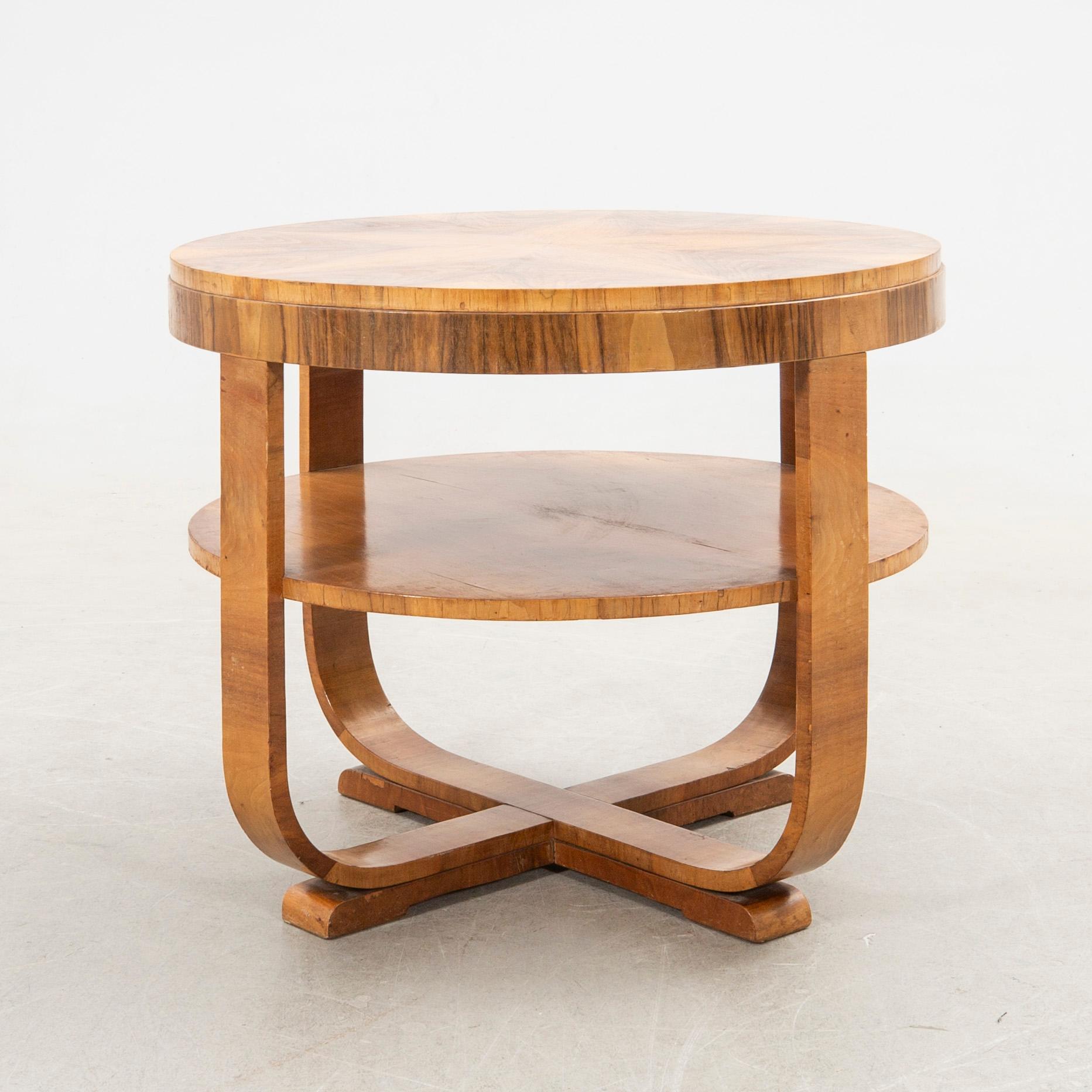 Soffbord, Art Deco, 1900-talets första hälft.