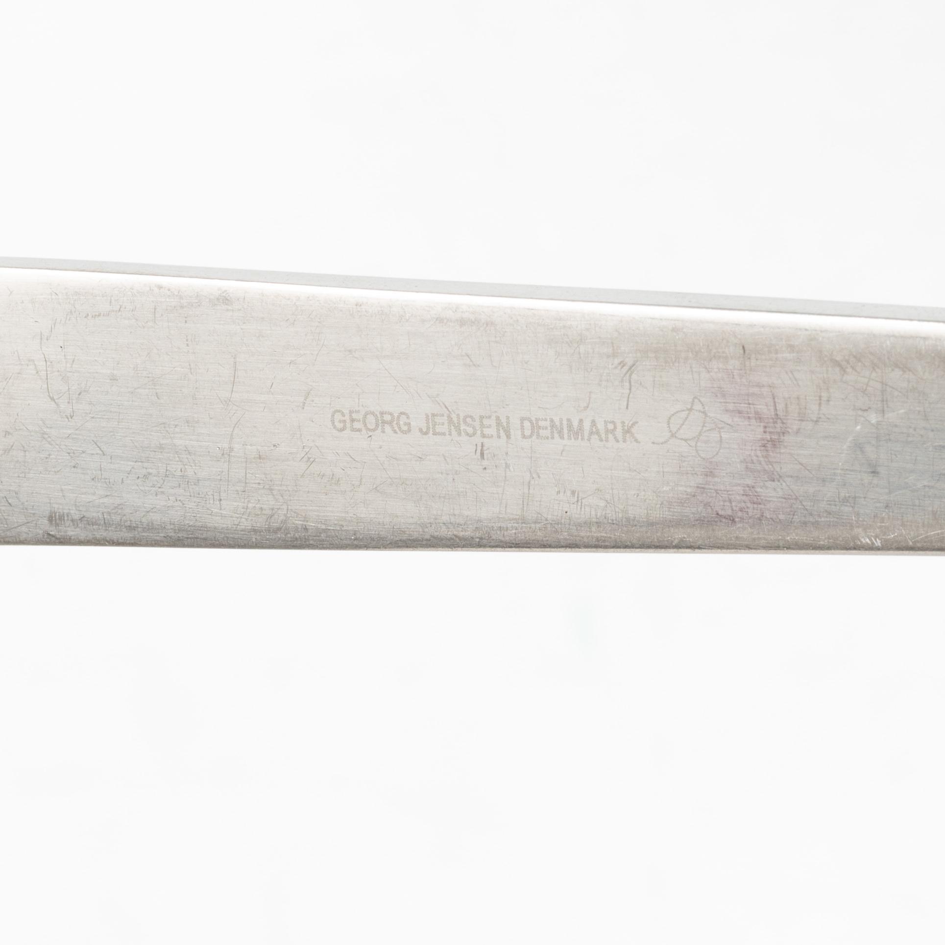 Arne Jacobsen, bestickservis, 32 delar, Georg Jensen, Danmark.