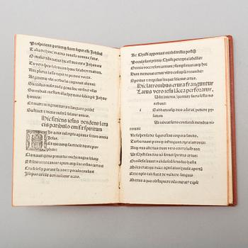 BOOK, Hieronymus de Vallibus, 1514.