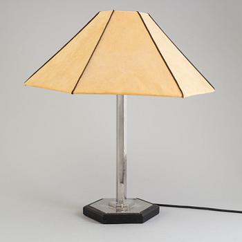 BORDSLAMPA, art deco, 1900-talets andra kvartal.