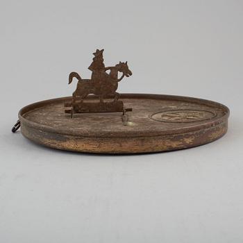 A 19th century sundial.