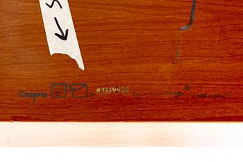 A Frank Lloyd Wright signed and numbered table 0803 1986.