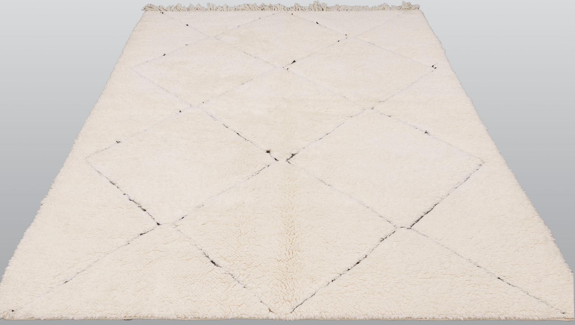 A moroccan carpet, ca 248 x 167 cm.