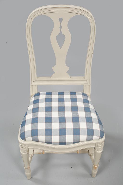 STOLAR, ett par, gustaviansk stil, "Hallunda", ur IKEAS:s 1700-talsserie, 1990-tal.