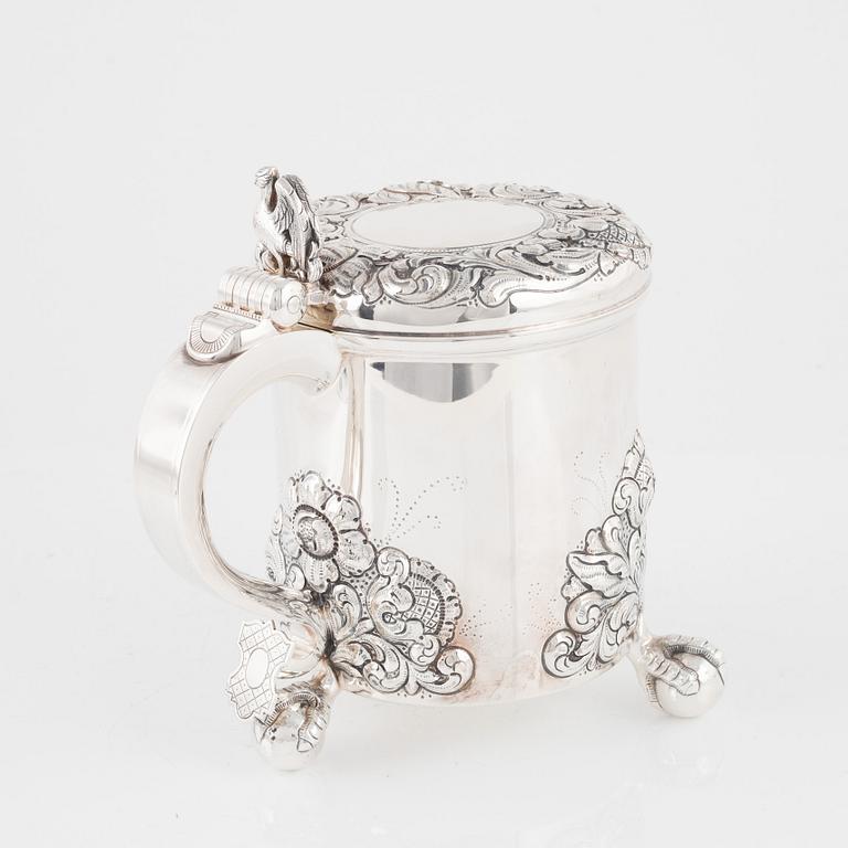 Thorvald Marthinsen, stop, silver, barockstil, Norge, 1900-talets mitt.