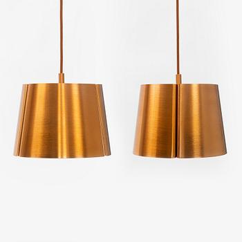 Jonas Lindvall, a pair of 'W124S1' ceiling lamps, Wästberg.