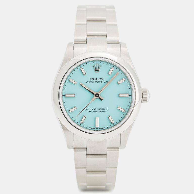 Rolex, Oyster Perpetual 31, "Tiffany Dial", ca 2024.