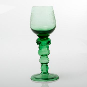 VINGLAS/REMMARE, 11 st, glas, 1900-tal.