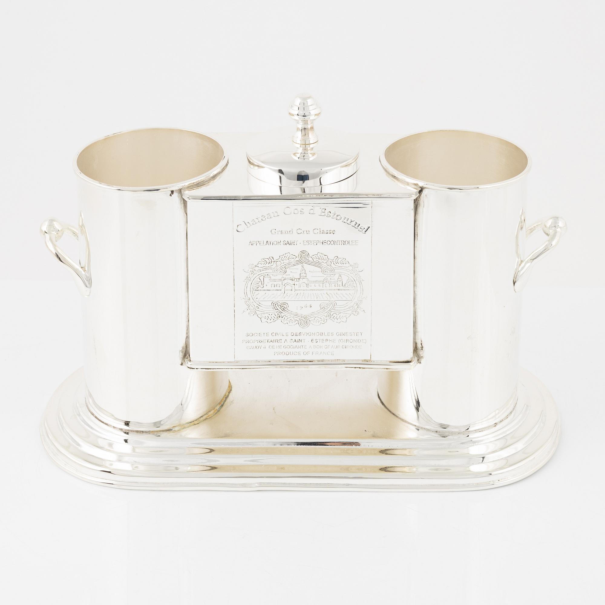 Vinkylare, nysilver, samtida.