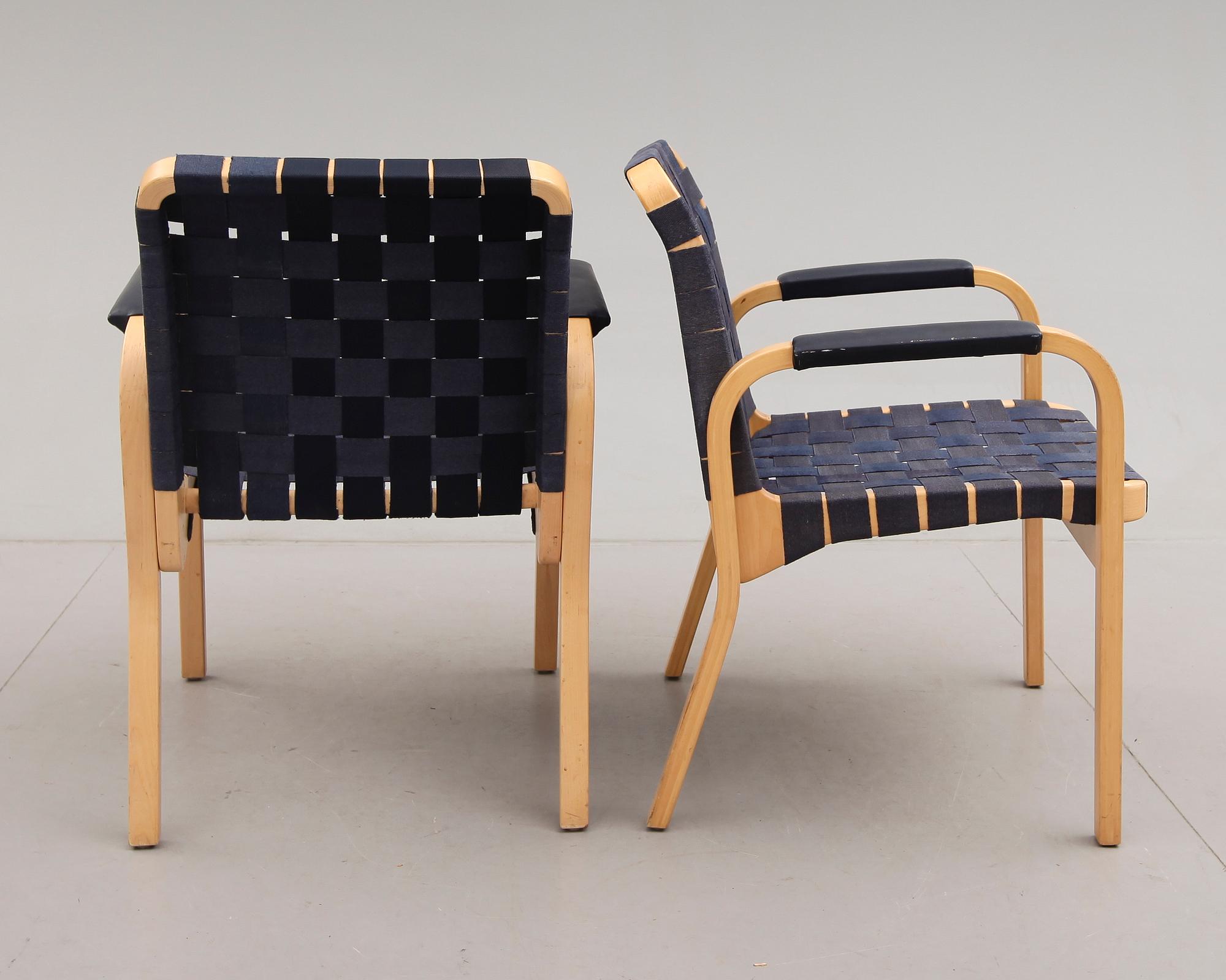 STOLAR, 1 par, Alvar Alto, Artek, Finland.