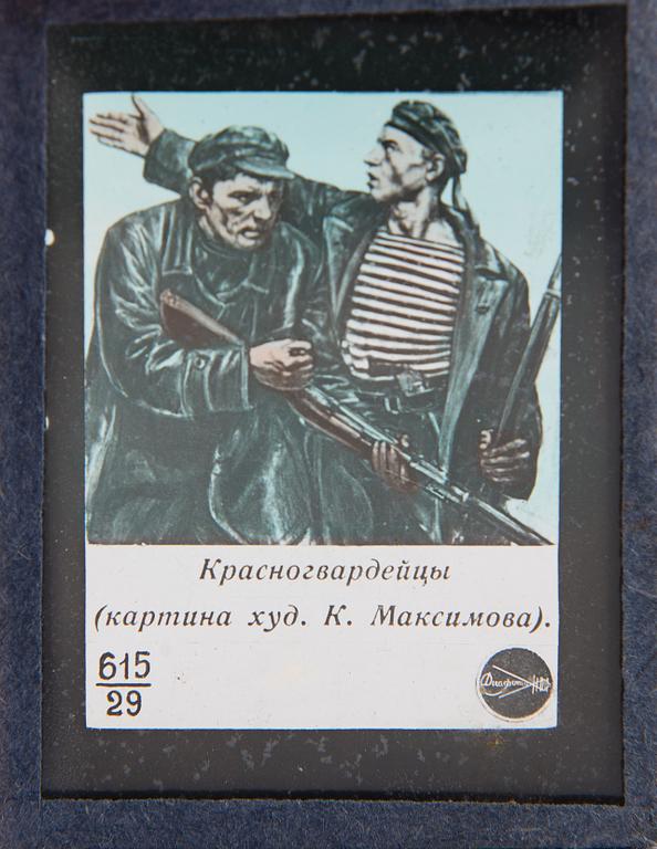 DIABILDER, 45 st, Sovjetunionen, 1930-talet.