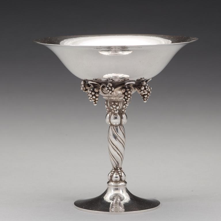 Georg Jensen, A Georg Jensen sterling bowl, Copenhagen post 1945, Denmark, design nr 263.