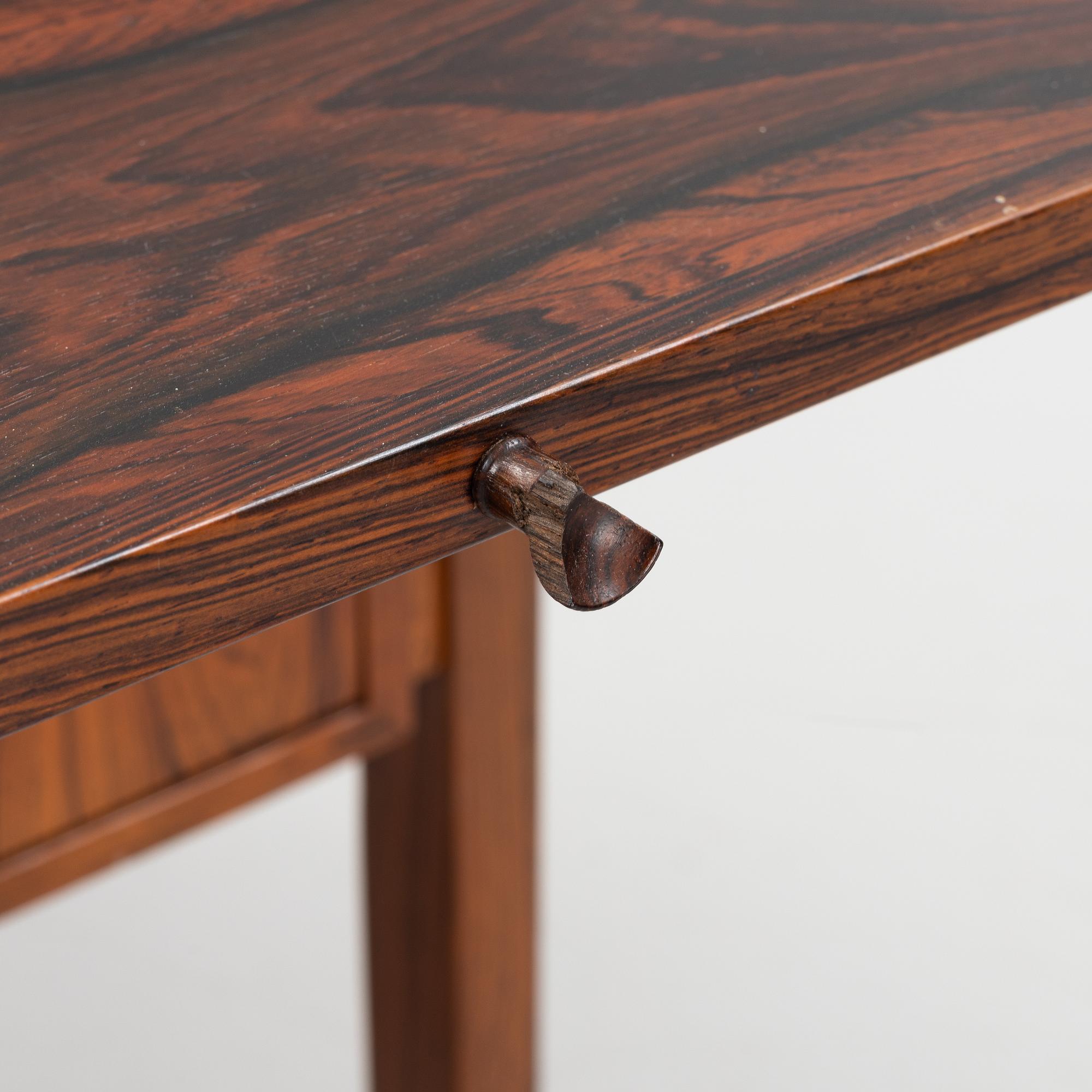 Erik Wørts, a rosewood veneered 'Exklusiv' desk, IKEA, 1960's.