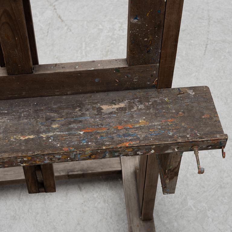 Easel, around the year 1900.