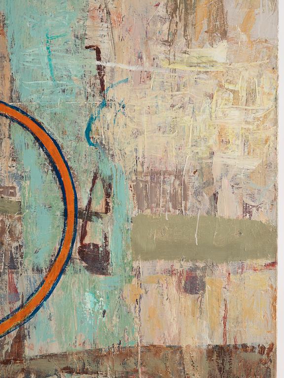 Arvid Pettersen, oil on canvas, diptych, signed verso.
