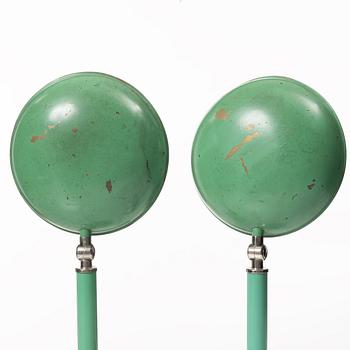 Erik Tidstrand, a pair of table lamps model "29359", Nordiska Kompaniet, 1930s.