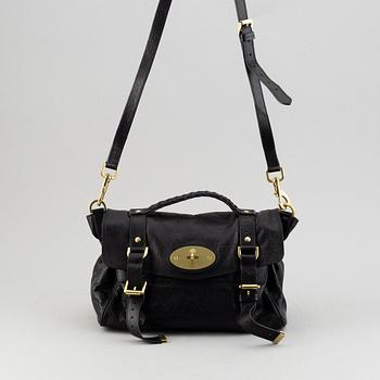 Mulberry, a black leather 'Alexa' bag.