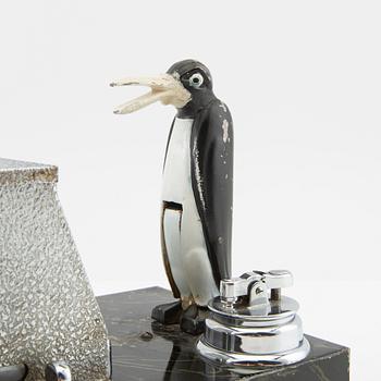 Ronson bordständare och cigarettställ "Pick-a-cig" ca 1936 USA.