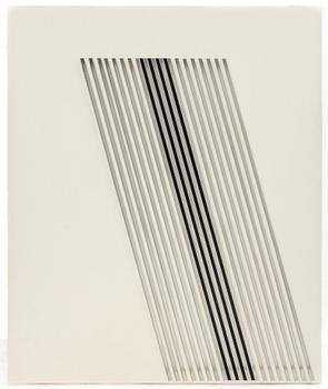 Lars Erik Falk, "Modul relief med svart 54".