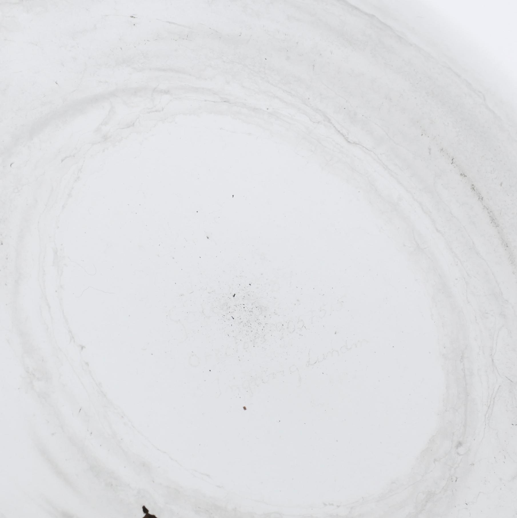 A signed glass vase by INGEBORG LUNDIN, "Äpplet (the apple)" for Orrefors.