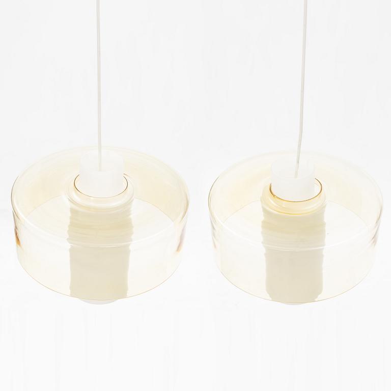 Hans-Agne Jakobsson, a pair of ceiling lamps, "T309/380", Hans Agne Jakobsson AB, Markaryd, 1950-60-tal.