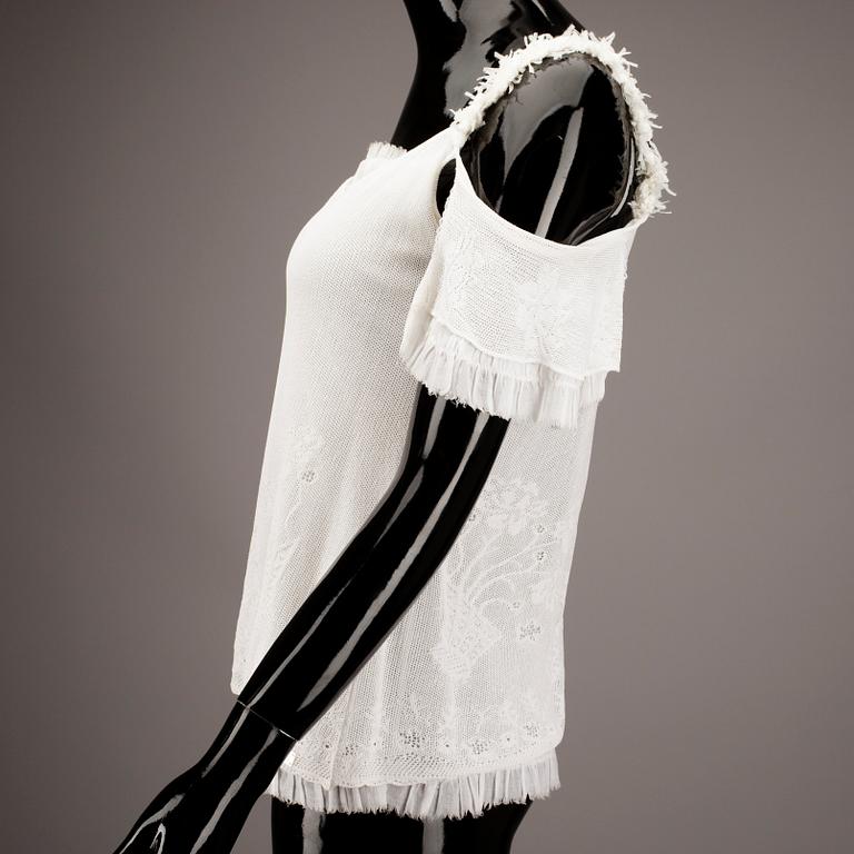 ÄRMLÖS BLUS, Chanel.