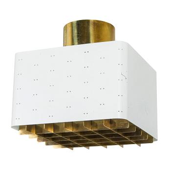 Paavo Tynell, a mid-20th-century 'Tähtitaivas' (Starry sky) ceiling light, Idman, Finland.