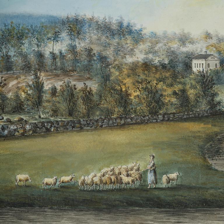 Carl Gustaf Gillberg, Vyer över bruk, ett par.