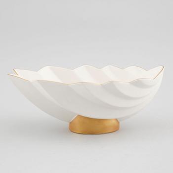 A porcelain bowl by Karin Björquist for Rörstrand, dated -95.